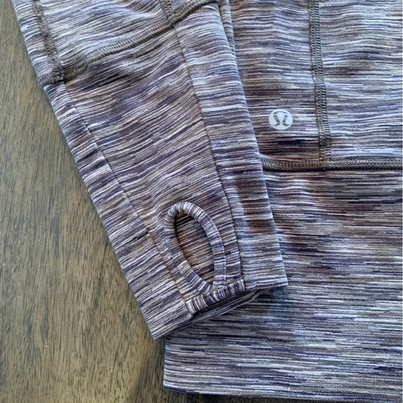 Lululemon Women Stride Jacket Gray Wren Size 2 Full Zip Missing Drawstring - Picture 8 of 12